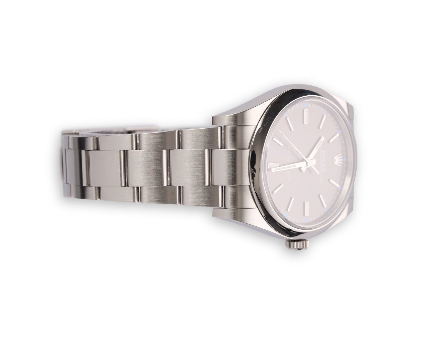 Rolex Oyster Perpetual Rhodium