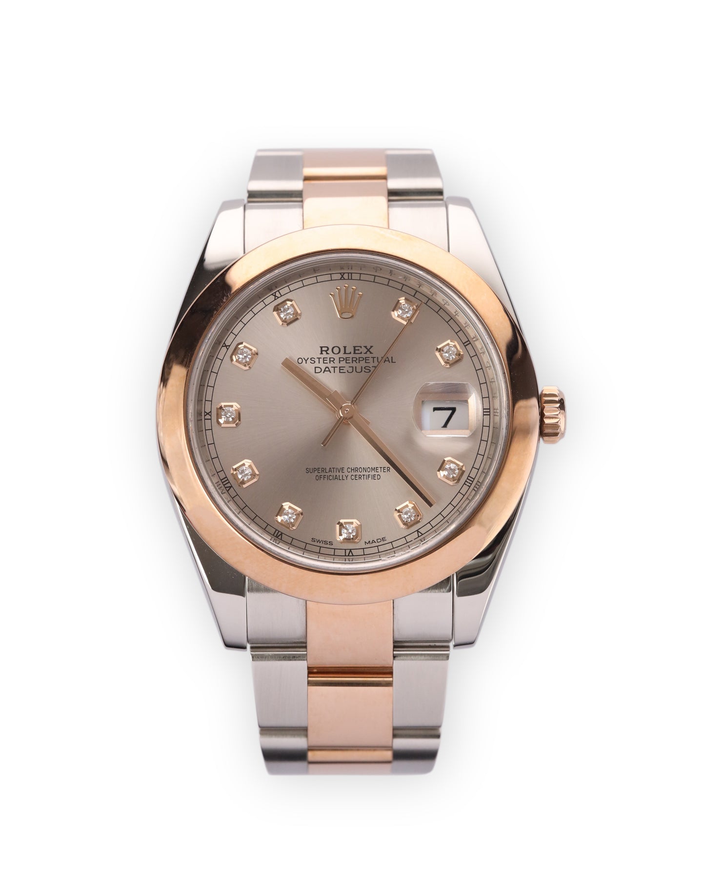 Rolex Datejust Bicolor Roségold