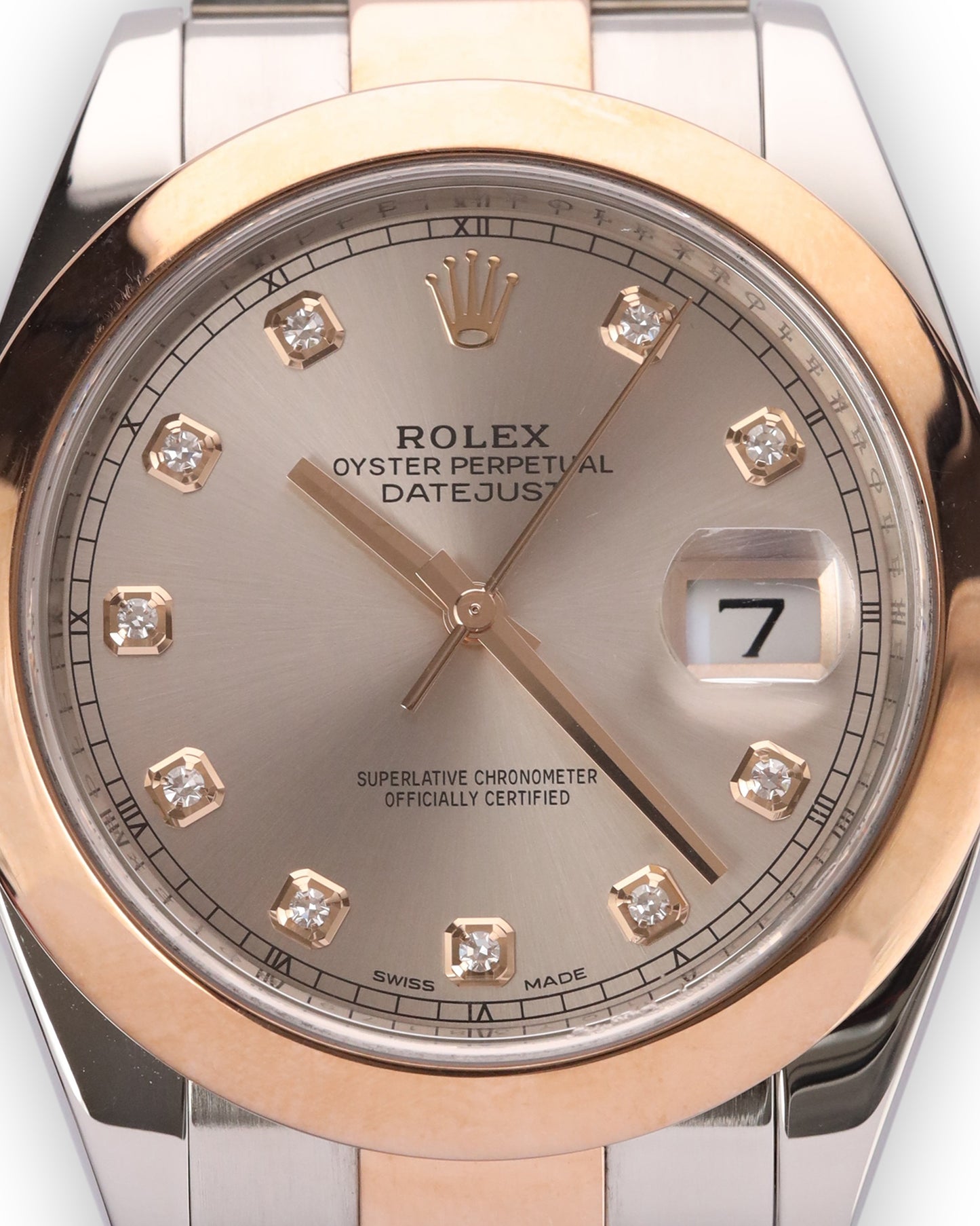 Rolex Datejust Bicolor Roségold