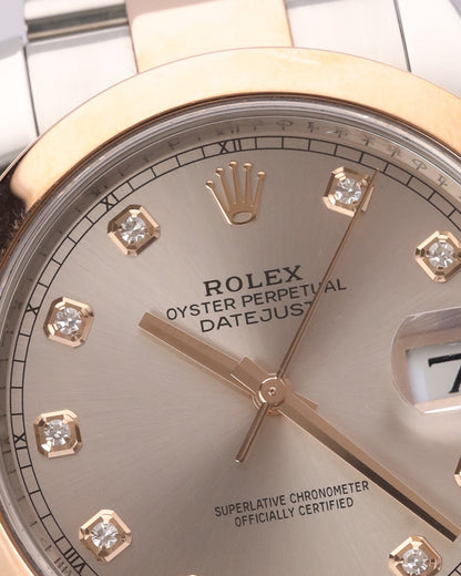 Rolex Datejust Bicolor Roségold