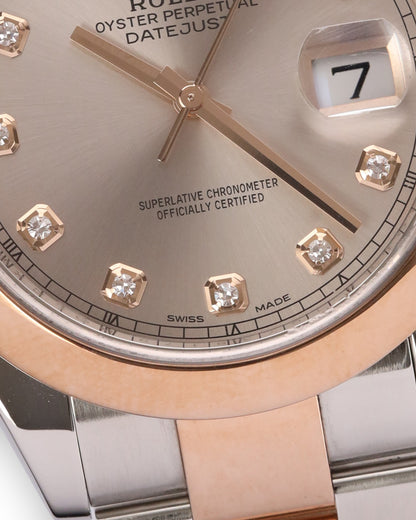 Rolex Datejust Bicolor Roségold