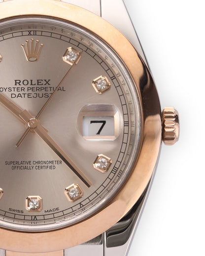 Rolex Datejust Bicolor Roségold